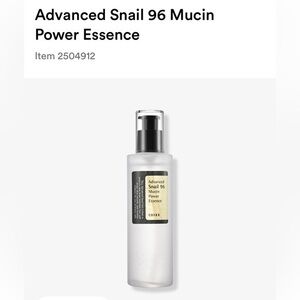 Advanced Snail 96 Mucin power essence COSRX